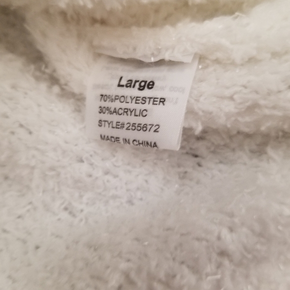 C&C CALIFORNIA Halloween Swatter Halloween Poof S Large White Gnome Sequence NWT - Picture 8 of 8